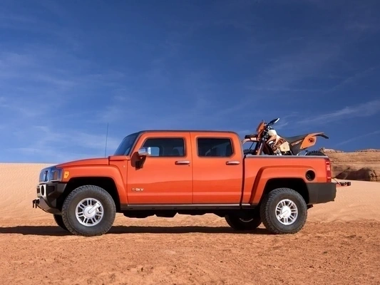 Imagine model: Hummer H3T (2008 - 2010)