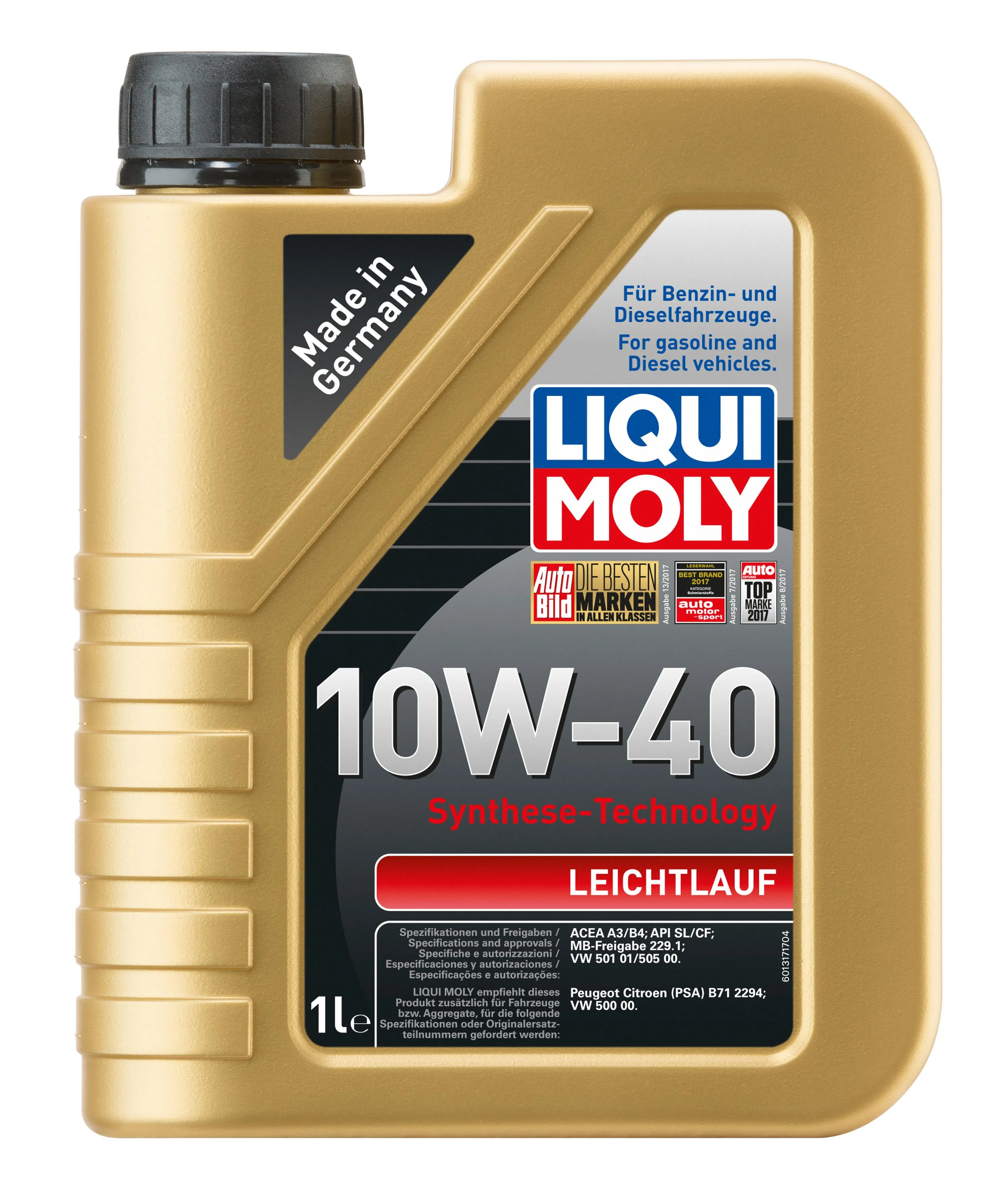 Imagine produs: Ulei motor LIQUI MOLY (1317) 10W40 1L