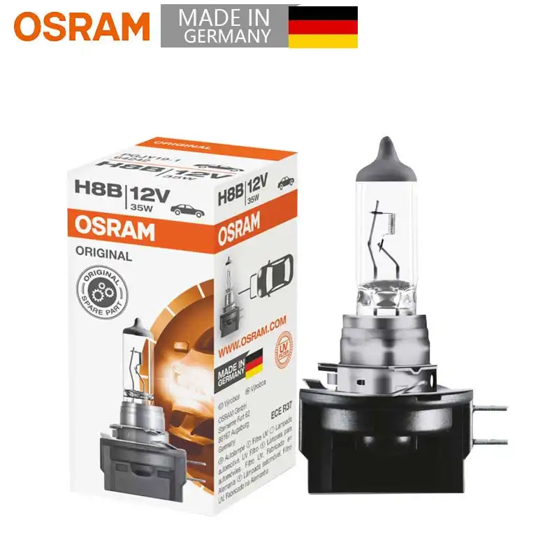 Imagine produs: Bec H8B 12V 35W PGJY19-1 3200K Halogen ORIGINAL LINE OSRAM (64242)