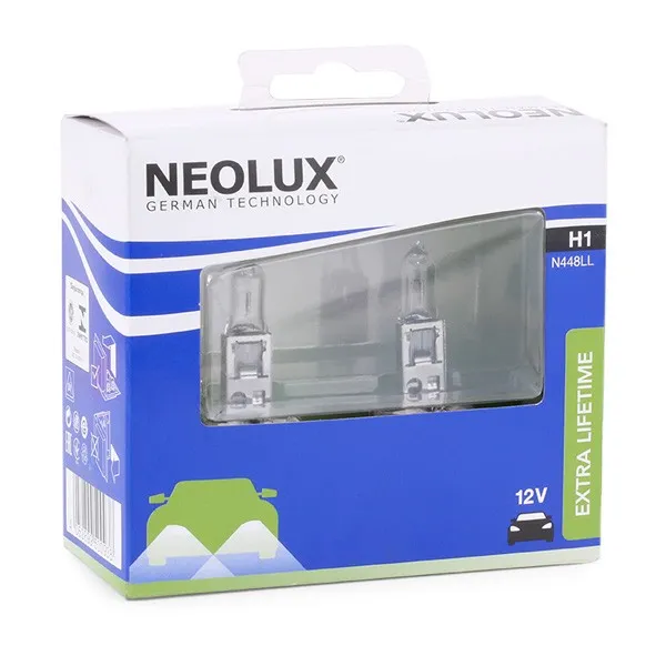 Imagine produs: Bec H1 12V 55W P14,5s 3200K Halogen Extra Lifetime NEOLUX (N448LL-SCB)