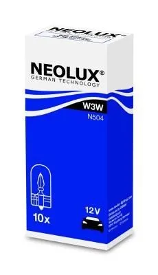 Imagine produs: Bec W3W 12V 3W W2,1x9,5d NEOLUX (N504)