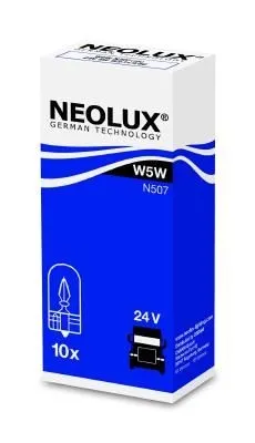 Imagine produs: Bec W5W 24V 5W W2,1x9,5d NEOLUX-CARGO (N507)