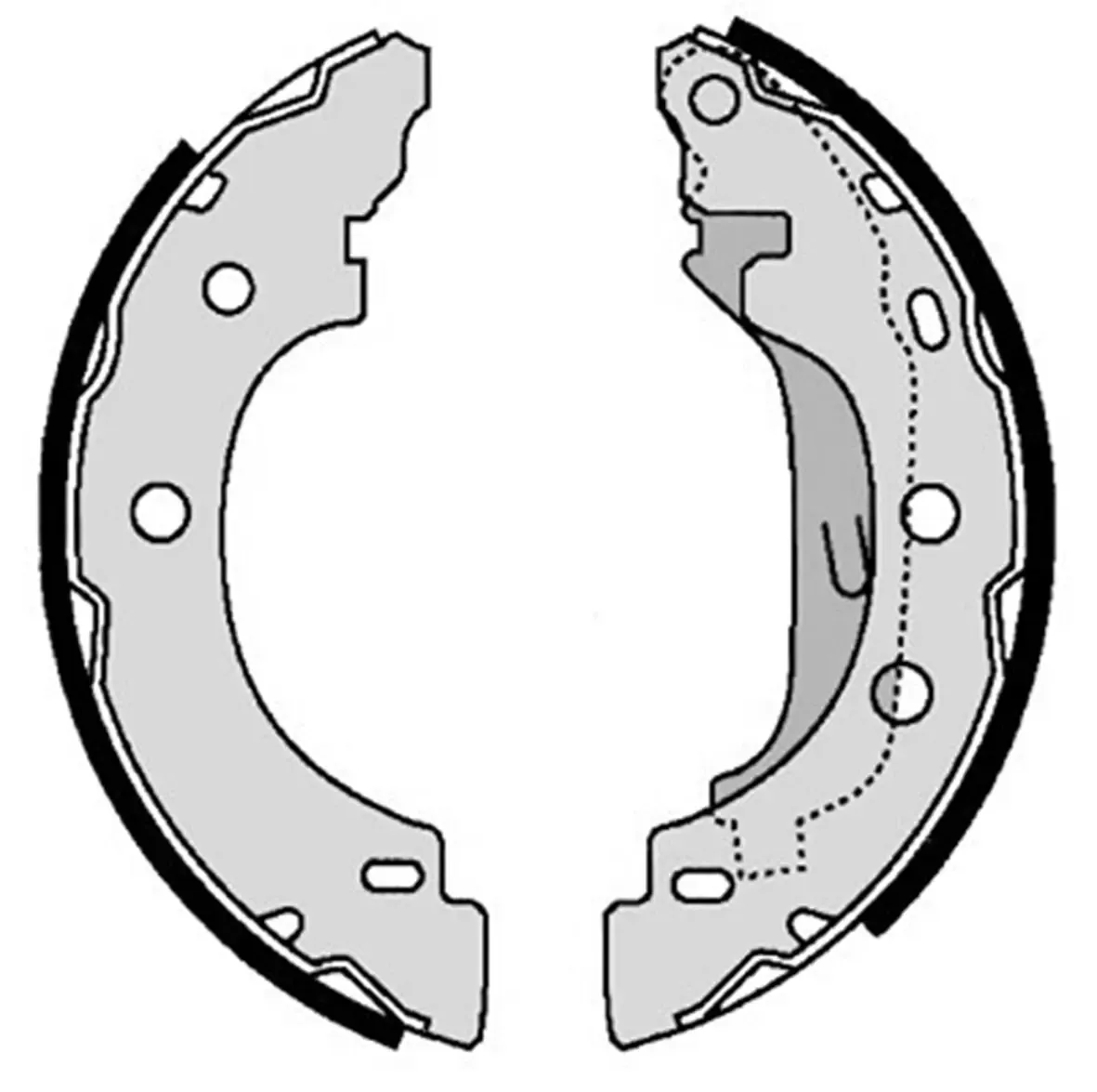 Imagine produs: Saboti de frana BREMBO (S 68 523)