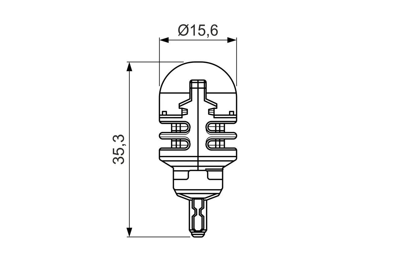 Imagine produs: Lampa led 12V 1,8W W2,1x9,5d BOSCH (1 987 301 523)