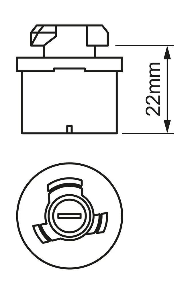 Imagine produs: Bec 885 12V 50W PG13 BOSCH (1 987 302 028)