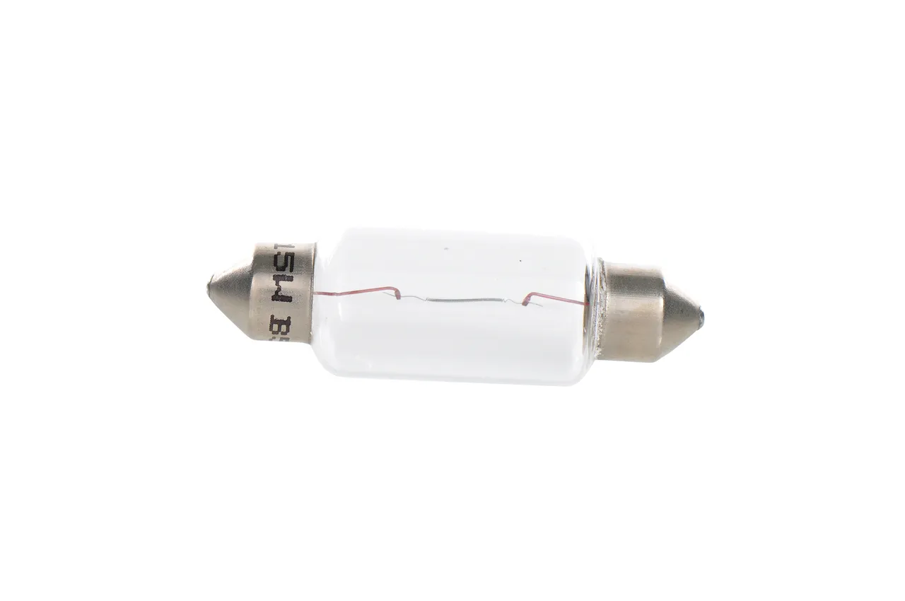 Imagine produs: Bec C15W 12V 15W SV8,5-8 BOSCH (1 987 302 238)