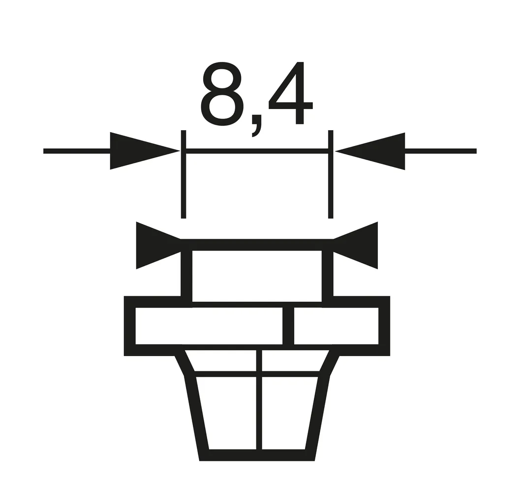 Imagine produs: Bec 12V 1,5W BX8,4d BOSCH (1 987 302 255)
