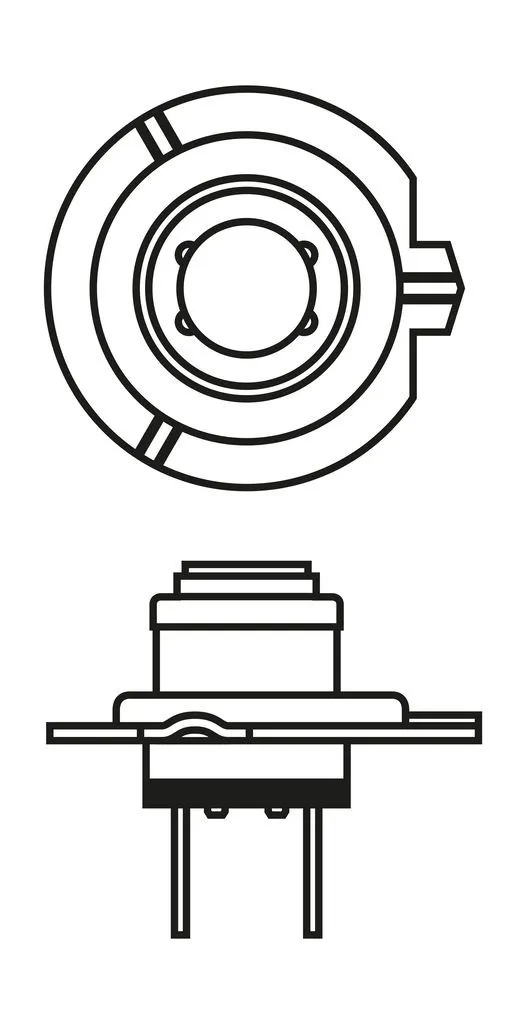 Imagine produs: Bec H7 24V 70W PX26d Halogen BOSCH-CARGO (1 987 302 772)