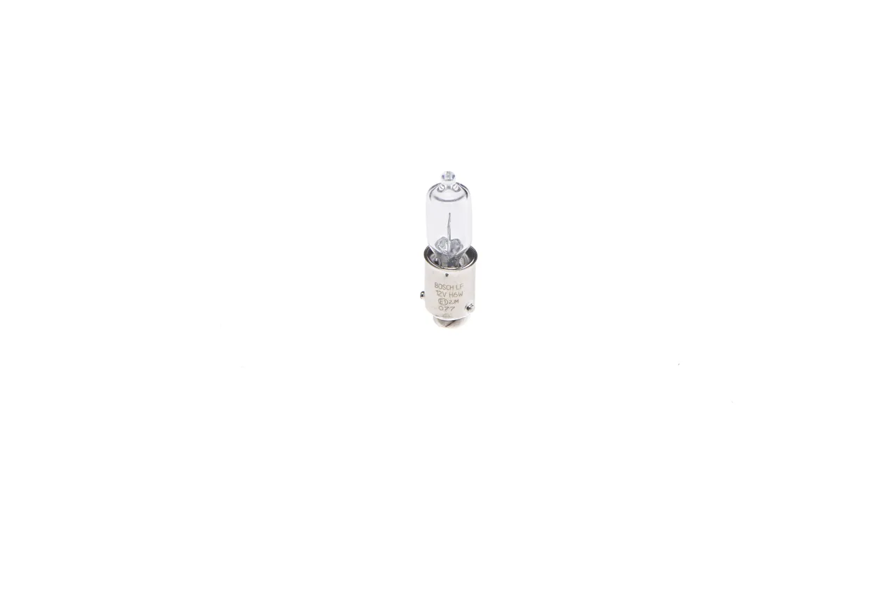 Imagine produs: Bec H6W 12V 6W BAX9s BOSCH (1 987 302 809)