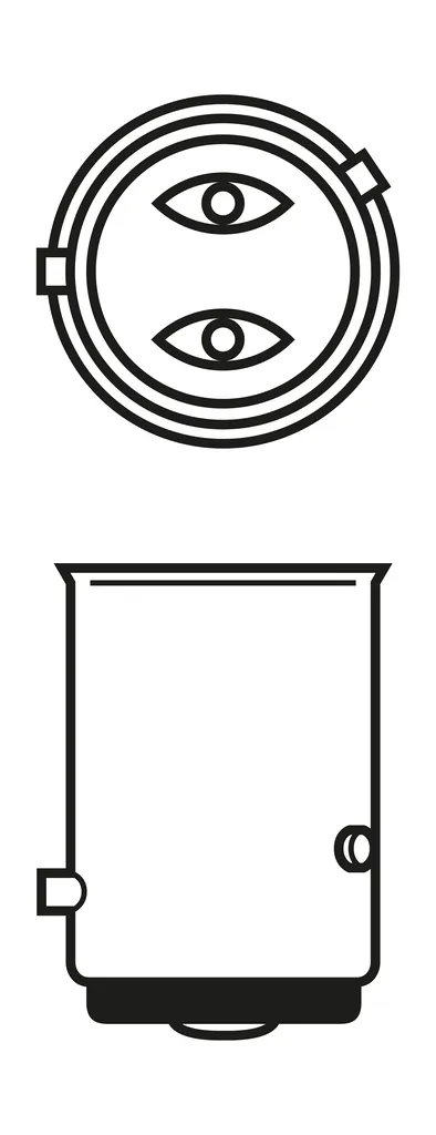 Imagine produs: Bec P21/4W 12V 21/4W BAZ15d BOSCH (1 987 302 813)