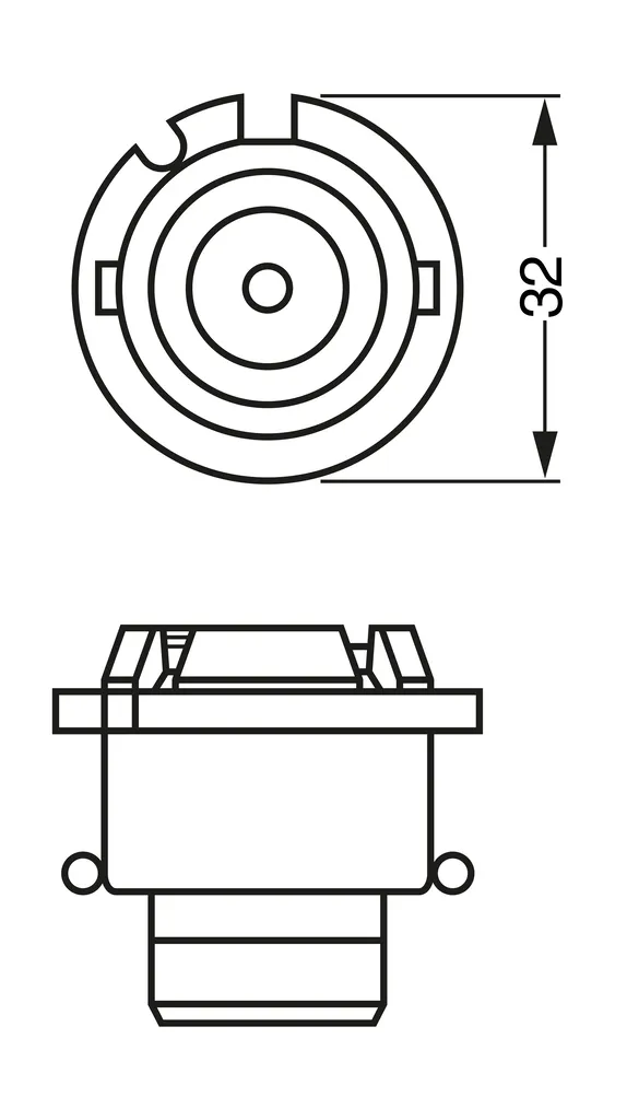 Imagine produs: Bec Xenon D2S 85V 35W P32d-2 BOSCH (1 987 302 904)