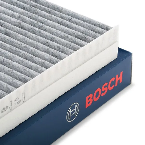 Imagine produs: Filtru polen cu carbon activ pentru MERCEDES-BENZ Clasa A B 394 mm x 184 mm x 32 mm BOSCH (1 987 432 410)