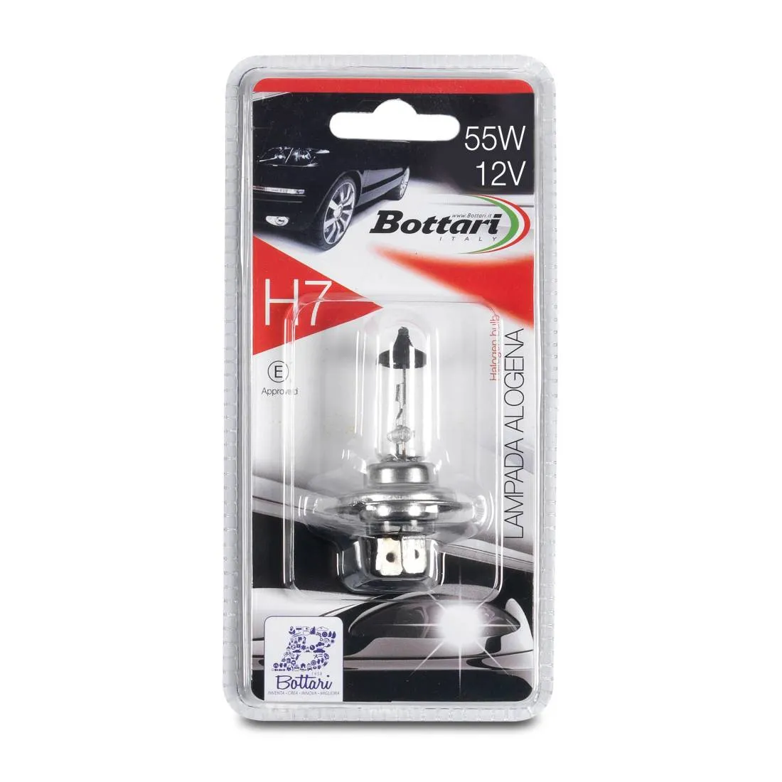 Imagine produs: Bec H7 12V 55W PX26d BOTTARI (30127)