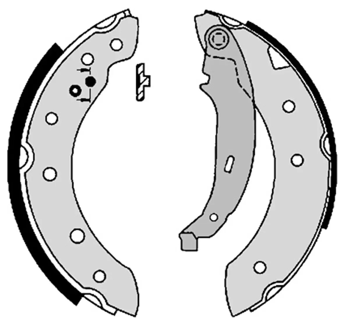 Imagine produs: Saboti de frana BREMBO (S 61 520)