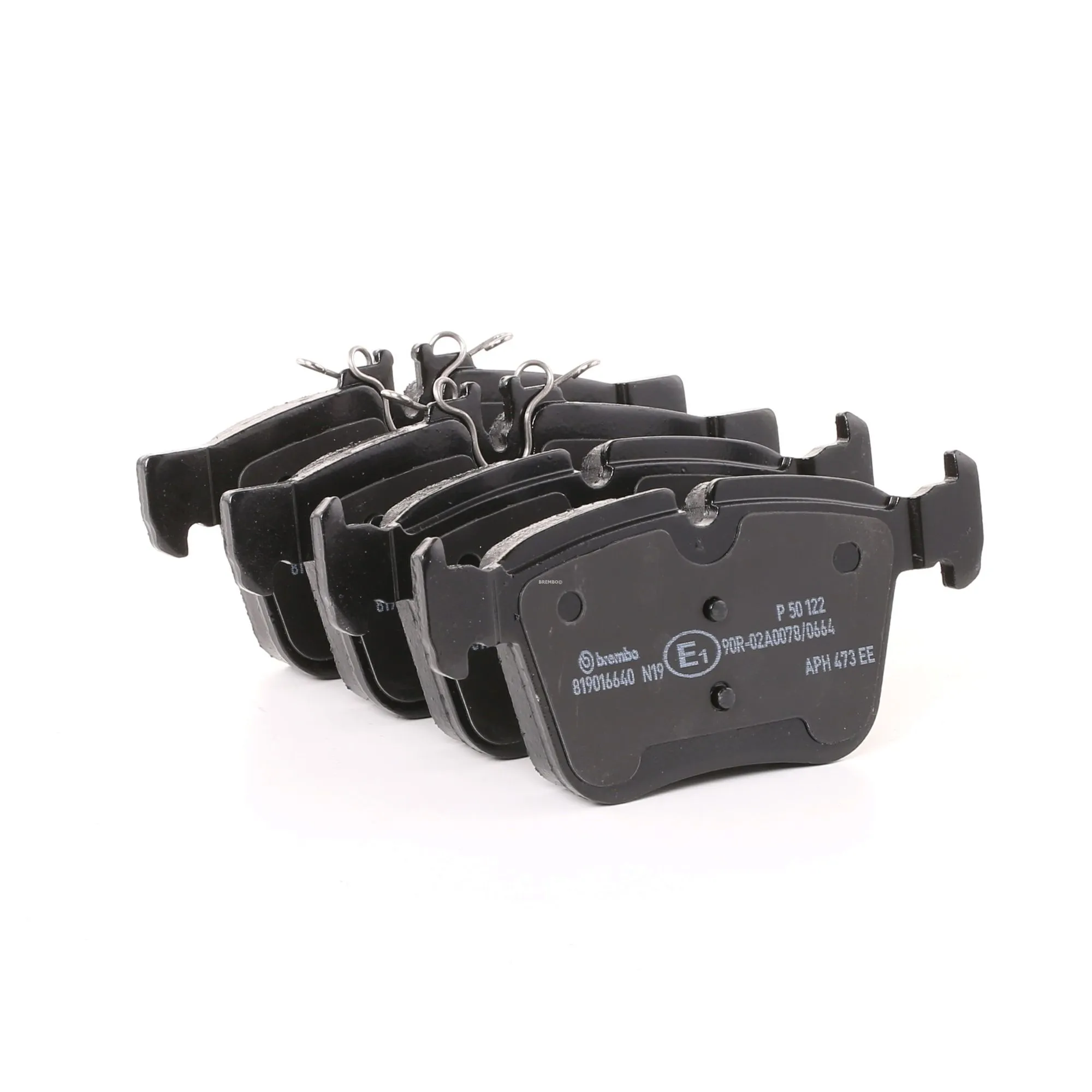 Imagine produs: Placute de frana potrivite pentru MERCEDES-BENZ Clasa C GLC BREMBO (P 50 122)