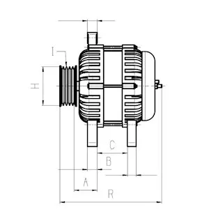 Imagine produs: Alternator HC-CARGO (115656)