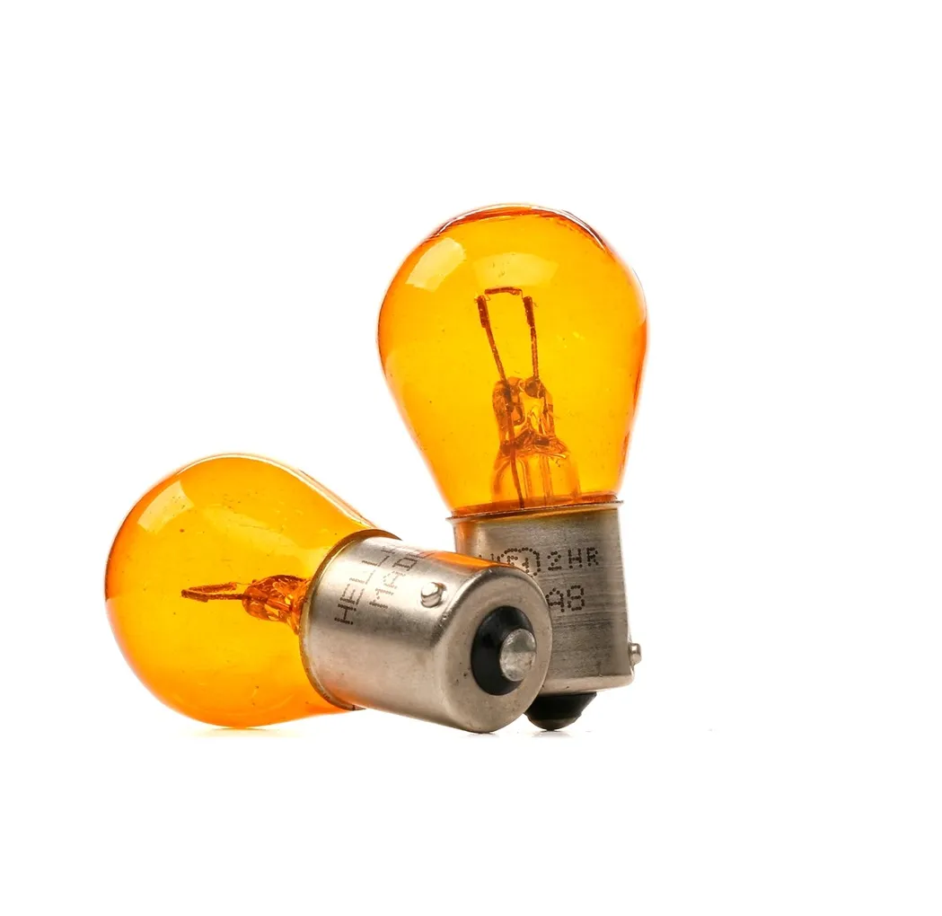 Imagine produs: Bec PY21W 12V 21W BAU15s Halogen HELLA (8GA 006 841-123)
