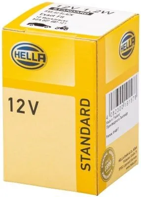 Imagine produs: Bec 12V 1,2W BX8,4d Halogen HELLA-CARGO (8GA 007 997-121)