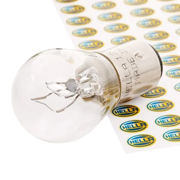 Imagine produs: Bec P21/4W 12V 21/4W BAZ15d Halogen HELLA (8GD 004 772-121)