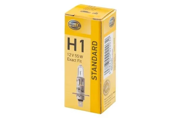 Imagine produs: Bec H1 12V 55W P14,5s 3700K Halogen HELLA (8GH 002 089-131)