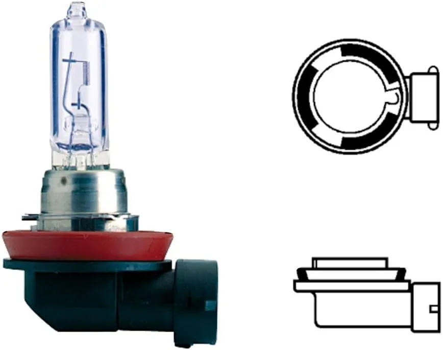 Imagine produs: Bec H9 12V 65W PGJ19-5 3700K 600 lumeni Halogen HELLA (8GH 008 357-181)