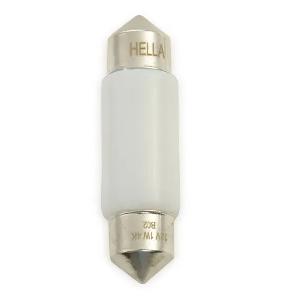 Imagine produs: Bec 12V 1W SV8,5-8 4000K LED HELLA (8GL 178 560-551)