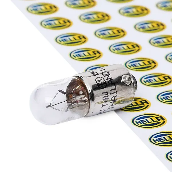 Imagine produs: Bec T4W 12V 4W BA9s HELLA (8GP 002 067-121)