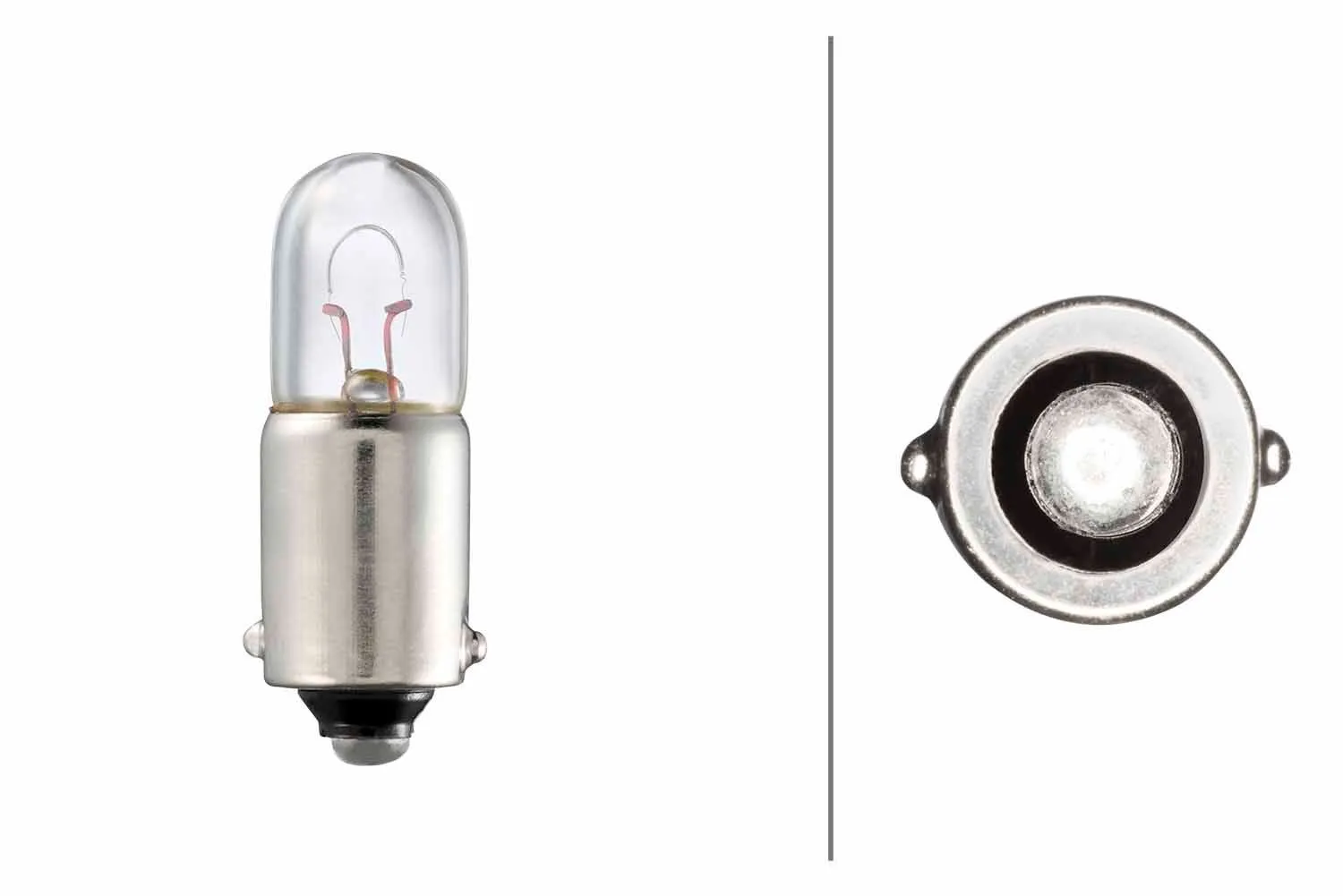 Imagine produs: Bec T4W 12V 4W BA9s HELLA (8GP 002 067-121)