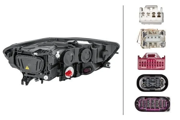 Imagine produs: Far stanga pentru AUDI A6 PSY24W LED D3S/H7 D3S H7 LED Bi-Xenon 12V HELLA (1ZT 011 150-311)