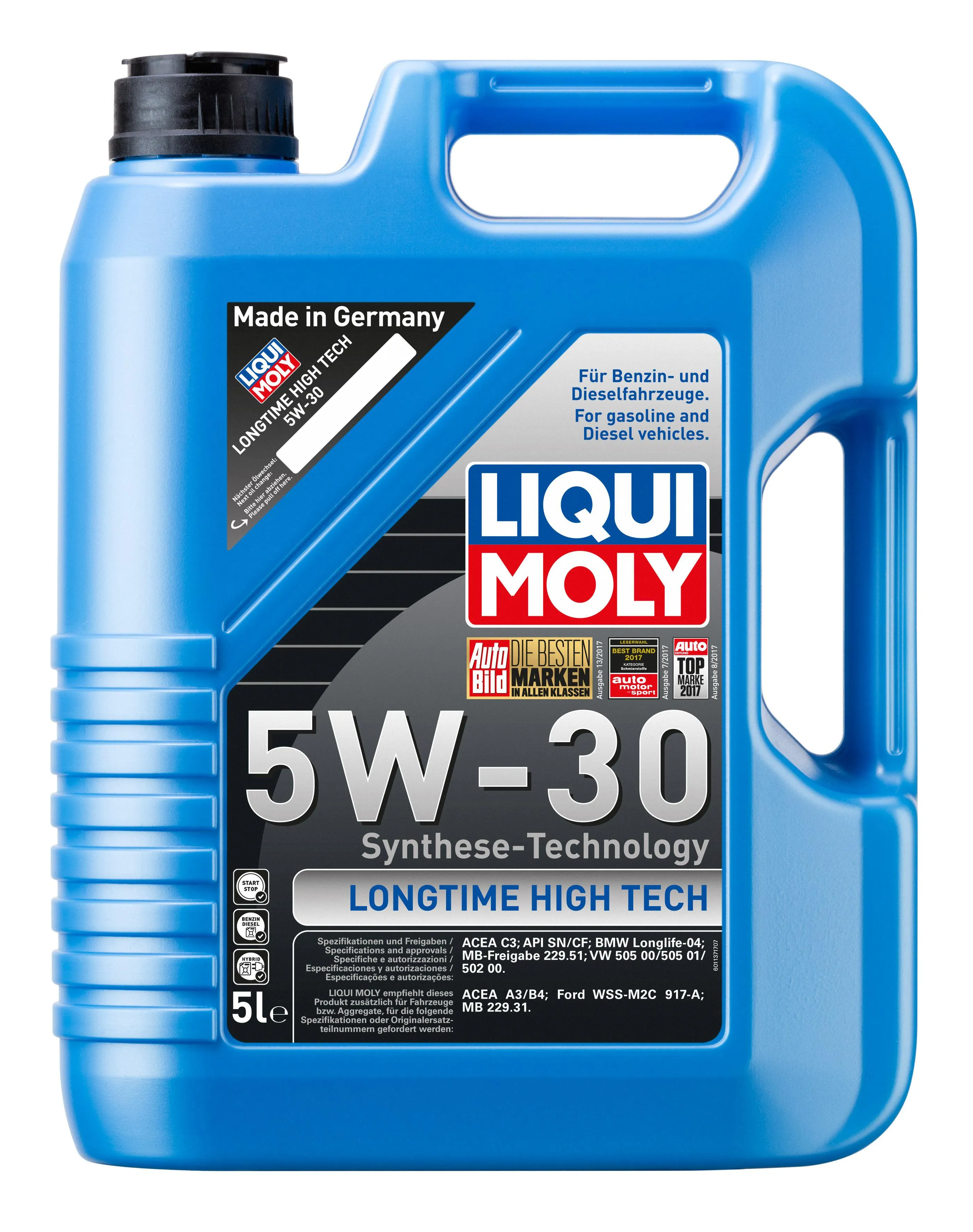 Imagine produs: Ulei motor LIQUI MOLY (1137) 5W30 5L