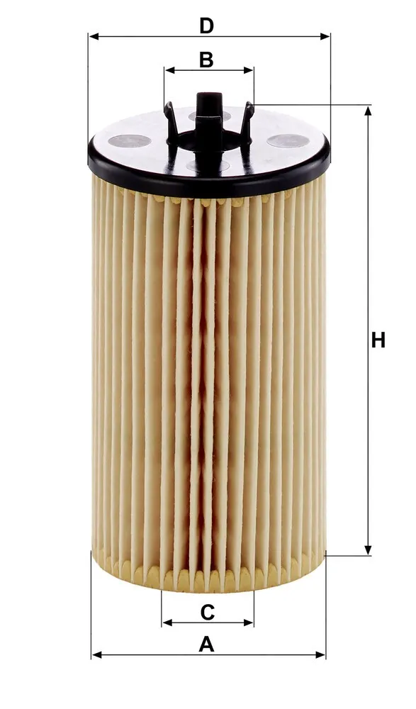 Imagine produs: Filtru ulei MANN-FILTER (HU 612/2 x)