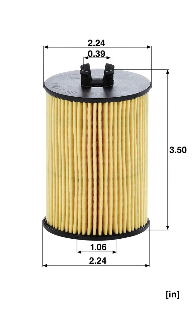 Imagine produs: Filtru ulei pentru MERCEDES-BENZ Clasa A B MANN-FILTER (HU 612/1 x)