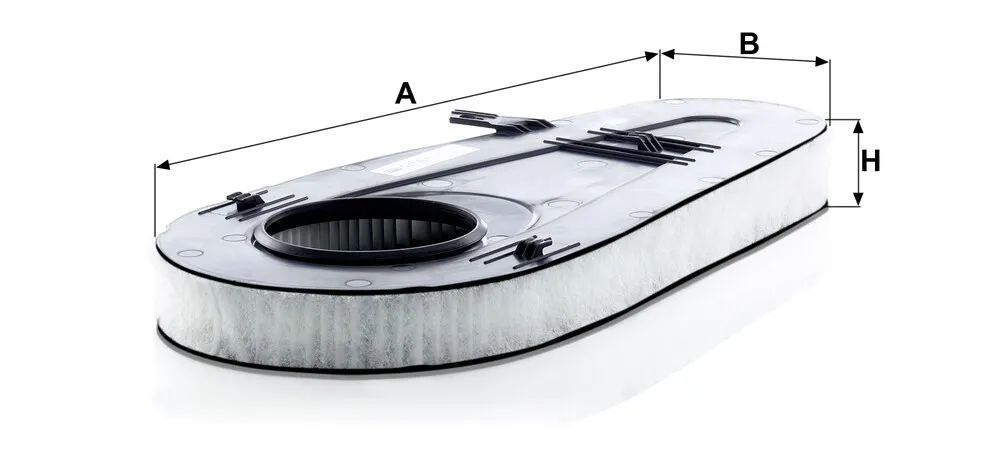 Imagine produs: Filtru aer pentru BMW Seria 5 7 506 mm MANN-FILTER (C 51 001)