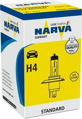 Imagine produs: Bec H4 12V 60/55W P43t-38 Halogen NARVA (488813000)
