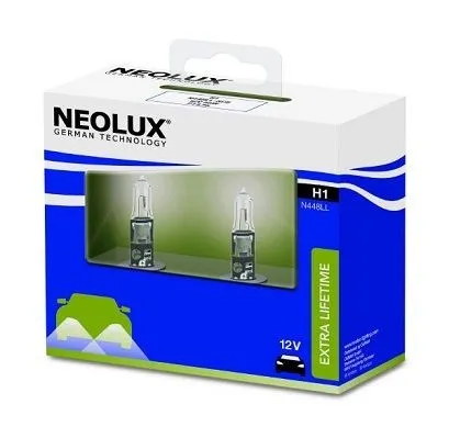Imagine produs: Bec H1 12V 55W P14,5s 3200K Halogen Extra Lifetime NEOLUX (N448LL-SCB)