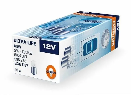 Imagine produs: Bec R10W 12V 10W BA15s ORIGINAL LINE OSRAM (5008)