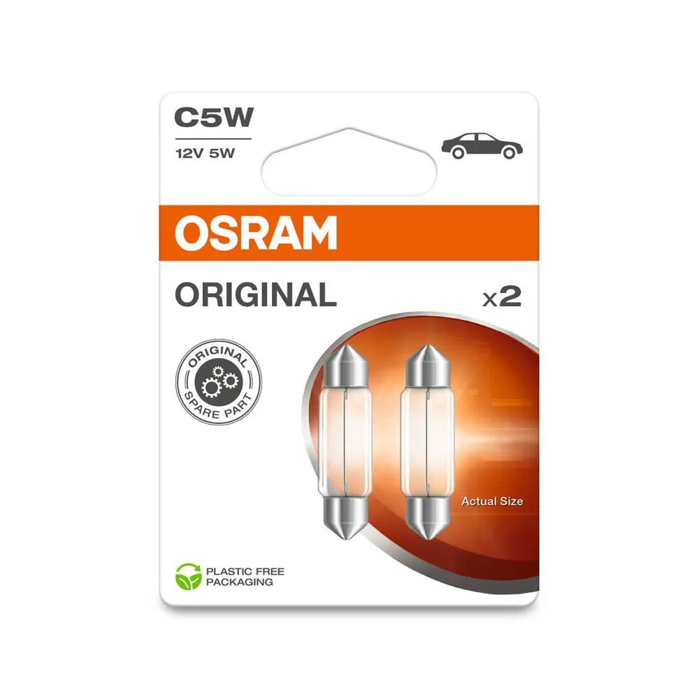 Imagine produs: Bec C5W 12V 5W SV8,5-8 ORIGINAL LINE OSRAM (6418-02B)