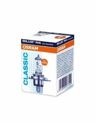 Imagine produs: Bec H4 12V 60/55W P43t 3200K Halogen OSRAM (64193CLC)