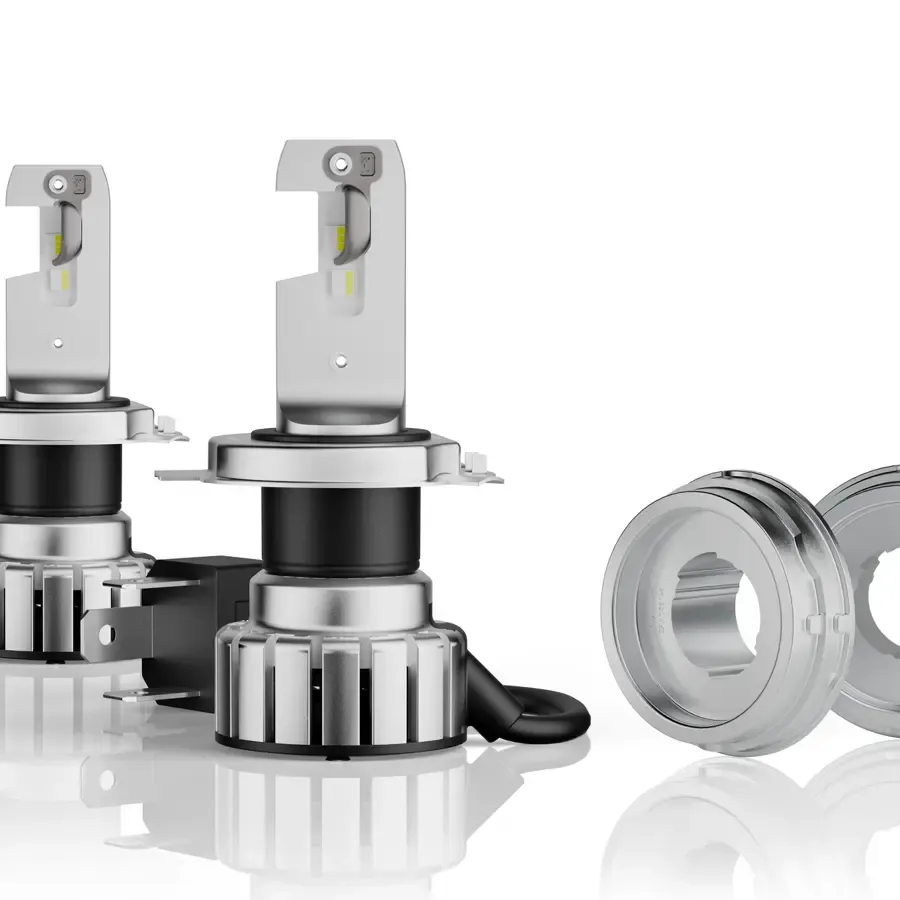 Imagine produs: Bec H4 12V 20/19W P43t 3000K NIGHT BREAKER LED VINTAGE +330% OSRAM (64193DWNBVNT-2MB)