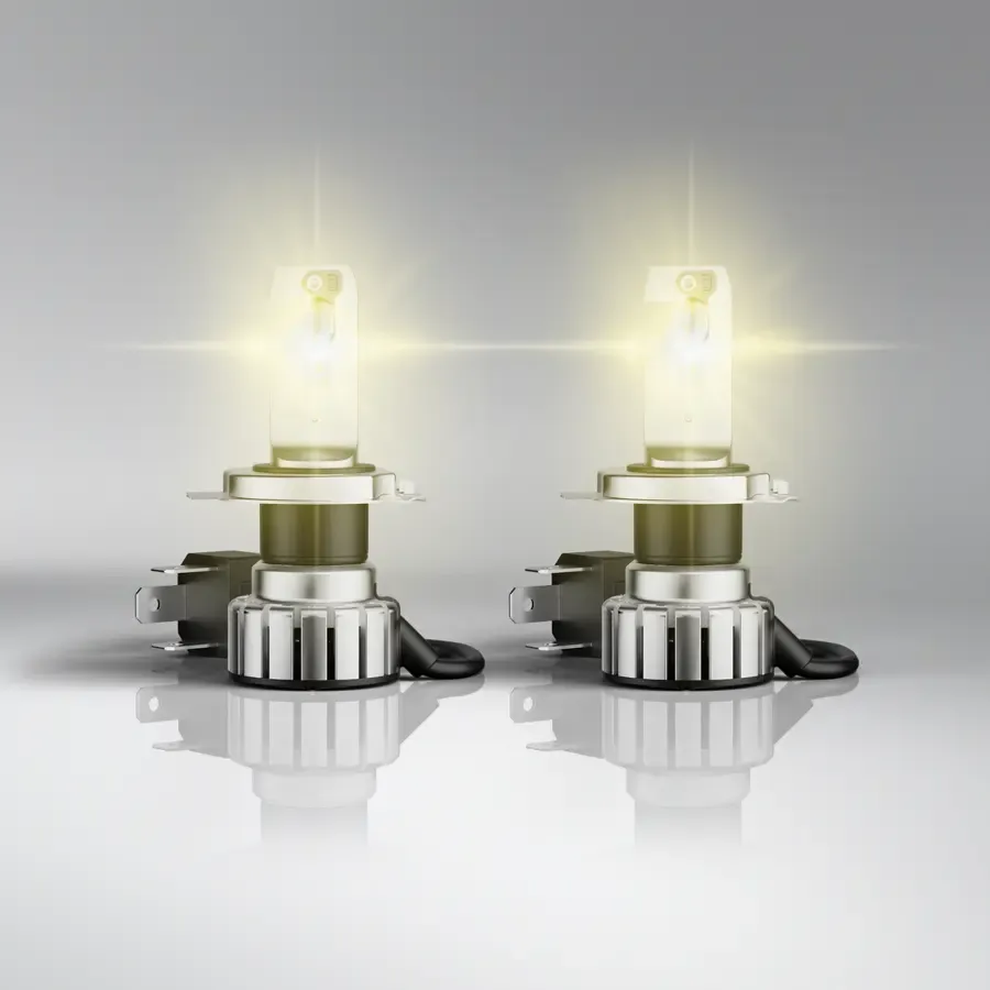 Imagine produs: Bec H4 12V 20/19W P43t 3000K NIGHT BREAKER LED VINTAGE +330% OSRAM (64193DWNBVNT-2MB)