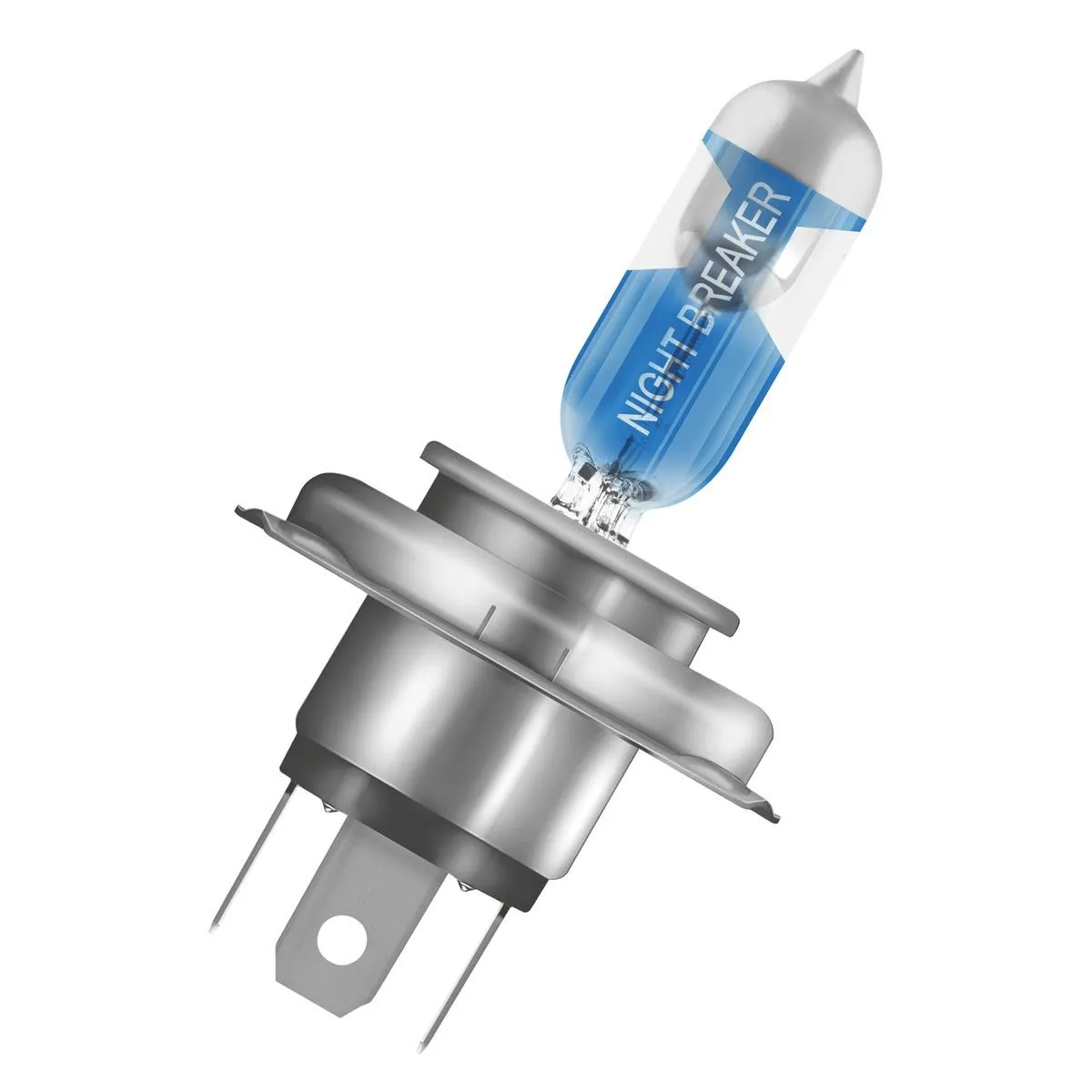 Imagine produs: Bec H4 12V 60/55W P43t 4050K Halogen NIGHT BREAKER LASER +150% OSRAM (64193NL-01B)