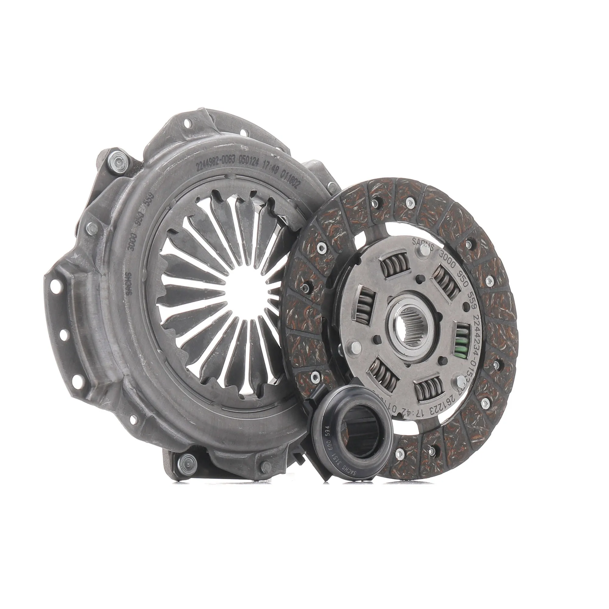 Imagine produs: Set ambreiaj 180mm Logan / Solenza 1.4 SACHS (3000 950 560)