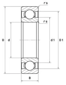 Imagine produs: Rulment cutie de viteza NTN-SNR (AB.12458.S06)