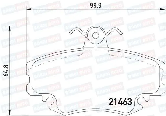 Imagine produs: Placute frana TEXTAR (2146304)