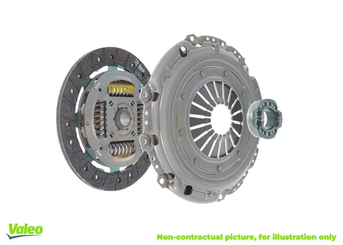 Imagine produs: Set ambreiaj KIT3P, cu rulment presiune, 180mm  VALEO (826577)