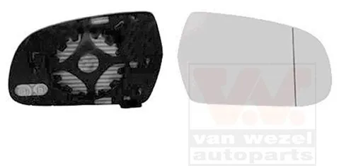 Imagine produs: Sticla oglinda cu suport dreapta VAN WEZEL (0338838)