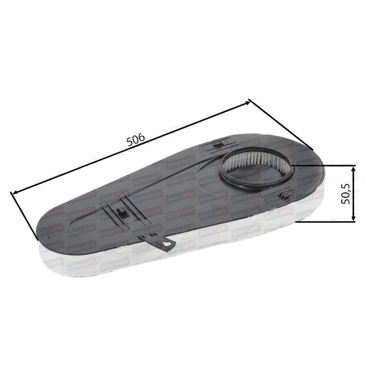 Imagine produs: Filtru aer WÜRTEMBERG (WURT33B00124)