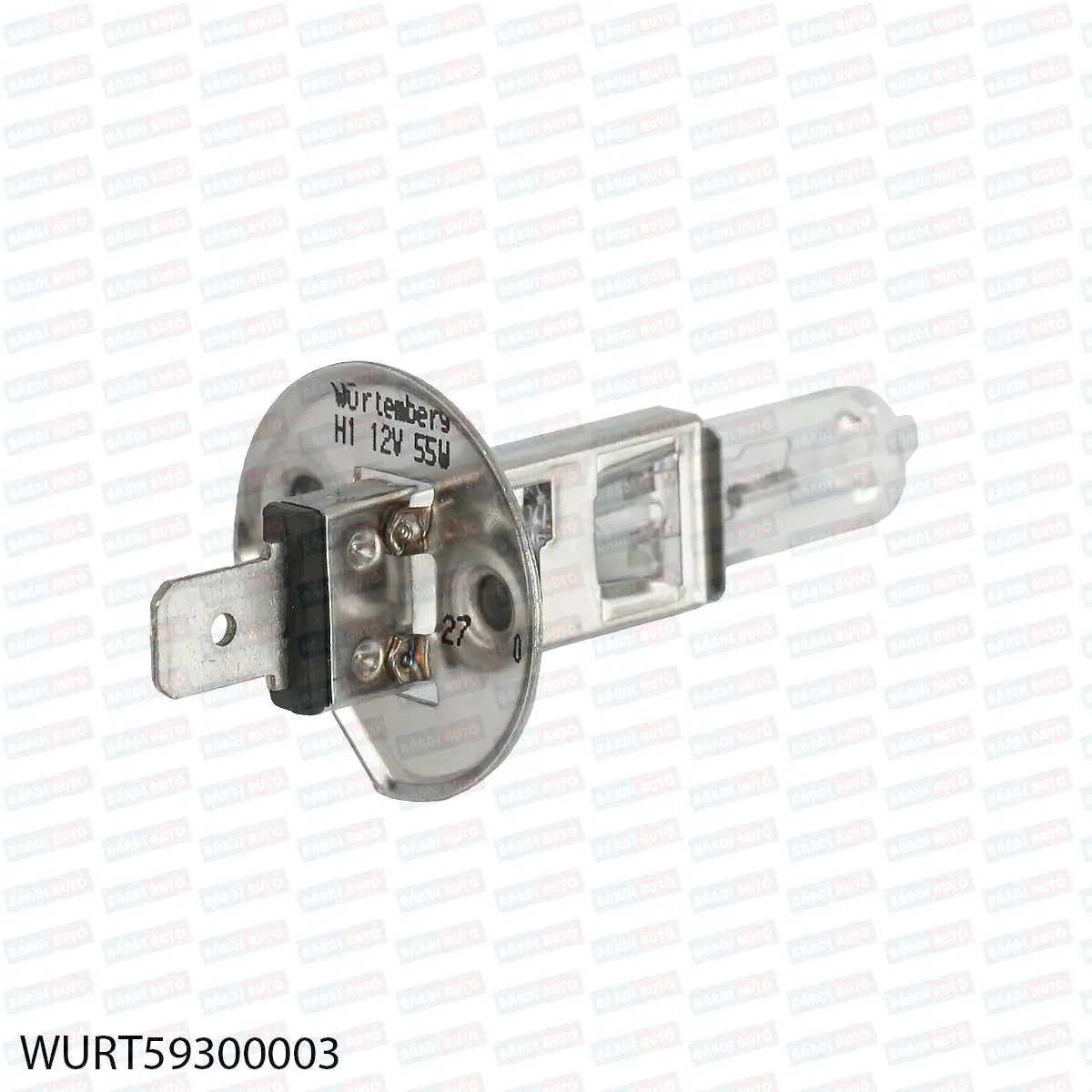 Imagine produs: Bec H1 12V 55W P14,5s WÜRTEMBERG (WURT59300003)